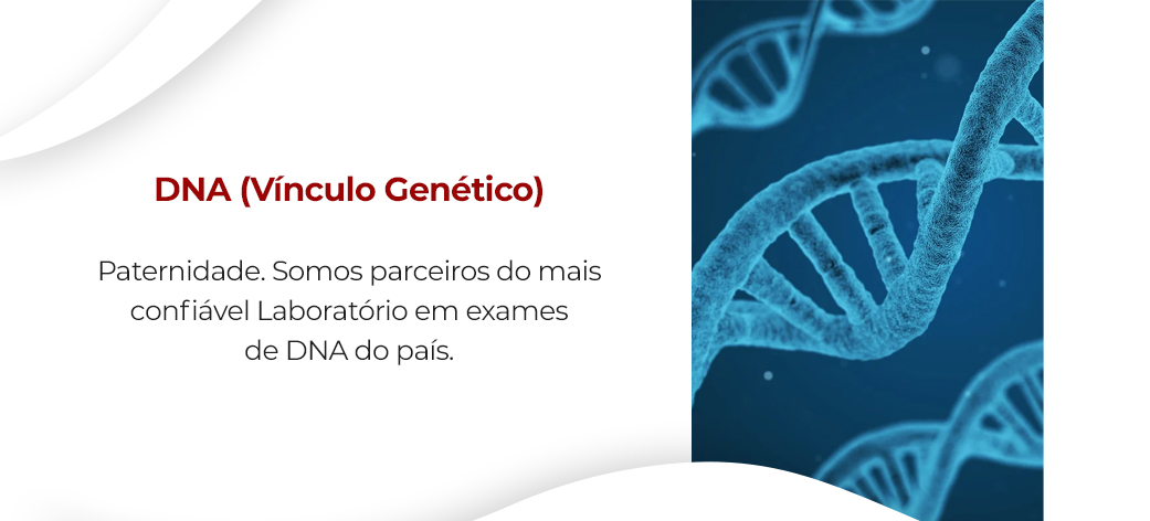 Laboratório Carlos Chagas: Exame de Dna